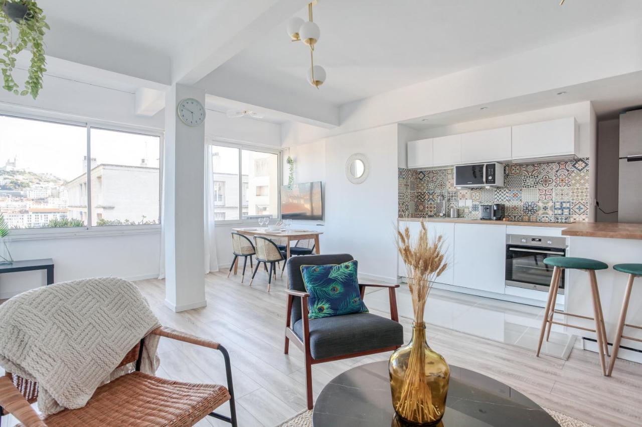 South Gate - Superbe Appartement Avec Vue Sur Notre Dame De La Garde マルセイユ エクステリア 写真